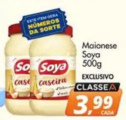 Delta Supermercados Maionese soya caseira oferta
