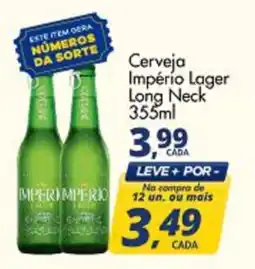 Delta Supermercados Cerveja Império Lager Long Neck oferta