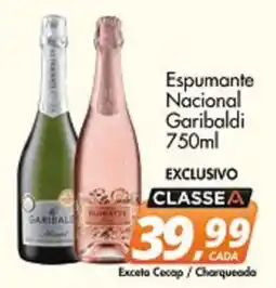 Delta Supermercados Espumante Nacional Garibaldi oferta