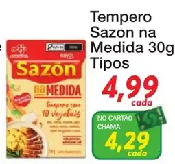 Chama Supermercados Tempero sazon na medida oferta