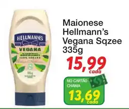 Chama Supermercados Maionese hellmann's vegana oferta