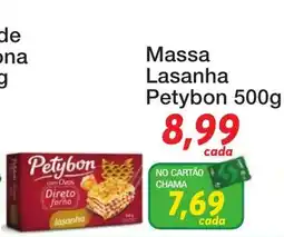 Chama Supermercados Massa Lasanha Petybon oferta