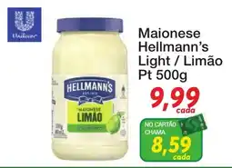 Chama Supermercados Maionese hellmann's limão oferta