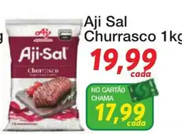 Chama Supermercados Aji-Sal Churrasco oferta