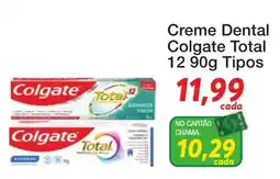 Chama Supermercados Creme Dental Colgate Total oferta