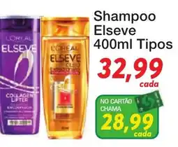 Chama Supermercados Shampoo Elseve Tipos oferta