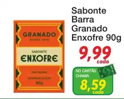 Chama Supermercados Sabonete barra granado enxofre oferta
