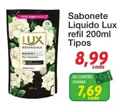 Chama Supermercados Sabonete liquido lux refil oferta