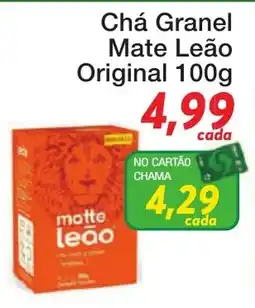 Chama Supermercados Chá Granel Mate Leão Original oferta