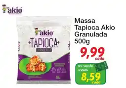 Chama Supermercados Massa tapioca akio granulada oferta