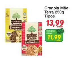 Chama Supermercados Granola mãe terra oferta