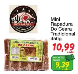 Chama Supermercados Mini rapadura do ceara oferta