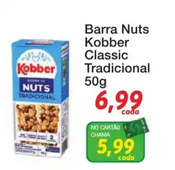 Chama Supermercados Barra nuts kobber classic tradicional oferta