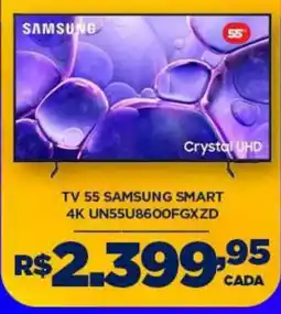 DB Supermercados tv 55 samsung smart 4k oferta