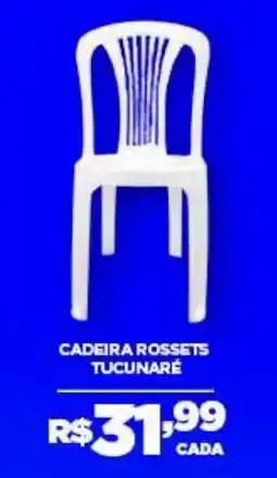 DB Supermercados cadeira rossets tucunaré oferta