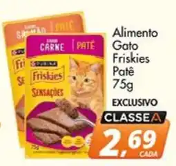 Delta Supermercados Alimento gato friskies patê oferta