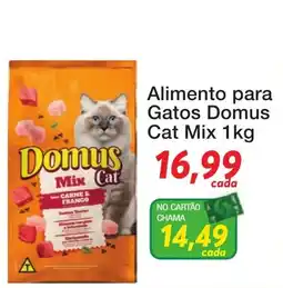 Chama Supermercados Alimento para Gatos Domus Cat Mix oferta