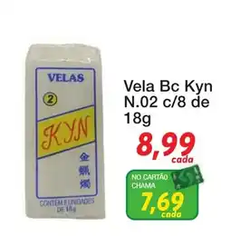 Chama Supermercados Vela Bc Kyn oferta