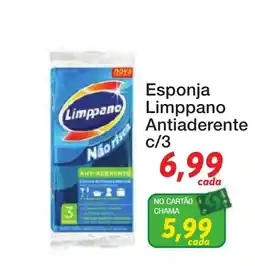 Chama Supermercados Esponja Limppano Antiaderente oferta