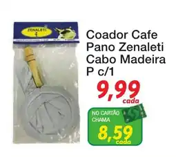 Chama Supermercados Coador Cafe Pano Zenaleti Cabo Madeira oferta