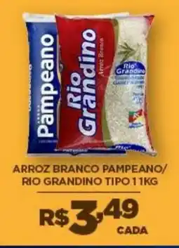 DB Supermercados Arroz branco pampeano/ rio grandino tipo 1 oferta