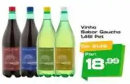 Del Moro Supermercados Vinho Sabor Gaucho oferta