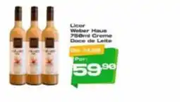 Del Moro Supermercados Licoor weber haus creme doce de leite oferta
