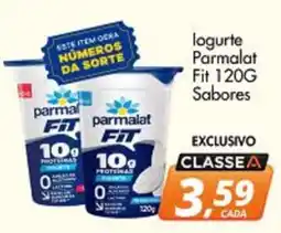 Delta Supermercados logurte parmalat fit sabores oferta
