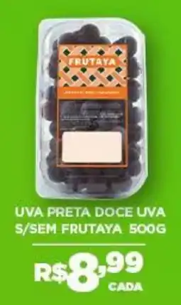 DB Supermercados uva preta doce uva oferta