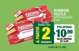 Santo Supermercados Bombom nestlé especialidades oferta