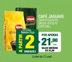 Santo Supermercados Café jaguari oferta