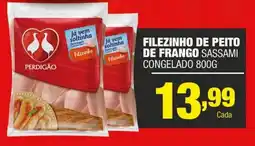 Santo Supermercados Filezinho de peito de frango sasami oferta