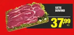 Santo Supermercados Sete bovino oferta