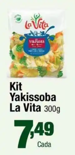 Santo Supermercados Kit Yakissoba La Vita oferta