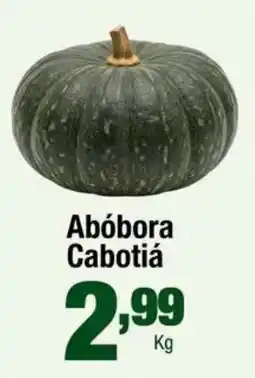Santo Supermercados Abóbora Cabotia oferta