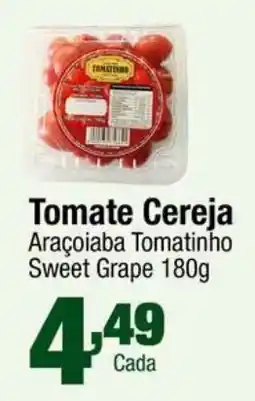 Santo Supermercados Tomate Cereja Araçoiaba Tomatinho Sweet Grape oferta