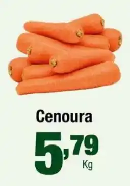 Santo Supermercados Cenoura oferta