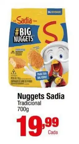 Santo Supermercados Nuggets sadia tradicional oferta