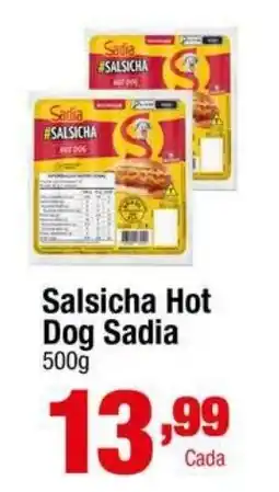 Santo Supermercados Salsicha hot dog sadia oferta