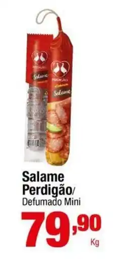 Santo Supermercados Salame Perdigão/ Defumado Mini oferta