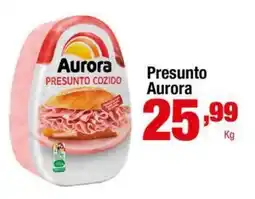 Santo Supermercados Presunto Aurora oferta