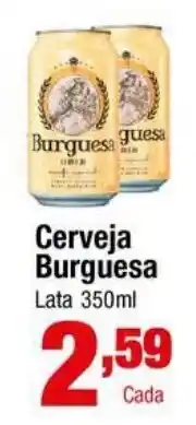 Santo Supermercados Cerveja Burguesa oferta