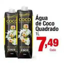 Santo Supermercados Água de Coco Quadrado oferta