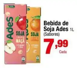Santo Supermercados Bebida de Soja Ades oferta
