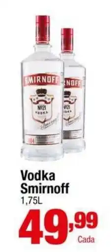Santo Supermercados Vodka Smirnoff oferta
