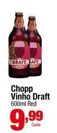 Santo Supermercados Chopp Vinho Draft Red oferta