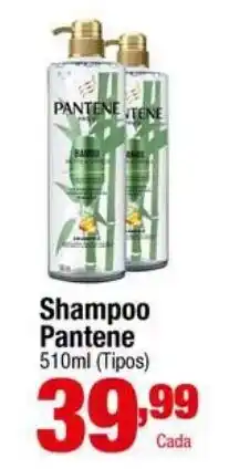 Santo Supermercados Shampoo pantene oferta