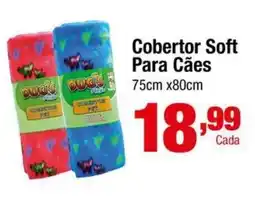 Santo Supermercados Cobertor soft para cães oferta