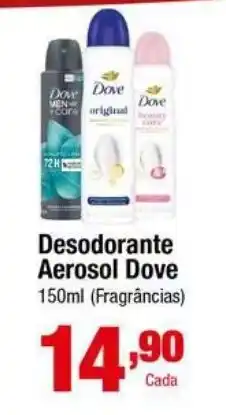 Santo Supermercados Desodorante Aerosol Dove oferta