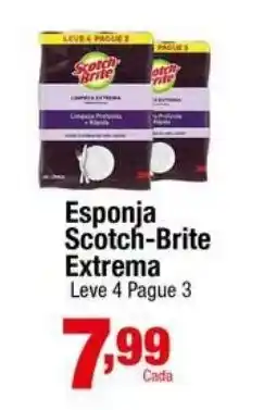 Santo Supermercados Esponja scotch-brite extrema oferta